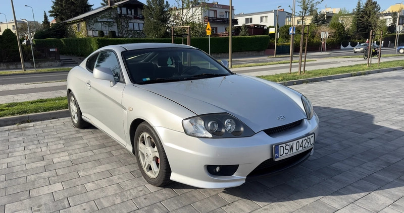 Hyundai Coupe cena 13500 przebieg: 227000, rok produkcji 2003 z Świdnica małe 137